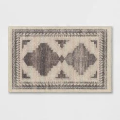 Cromwell Washable Printed Persian Style Rug Tan - Threshold™ -Threshold GUEST d5ac0ca8 2c7a 4b98 a5ae 923d914fb85f