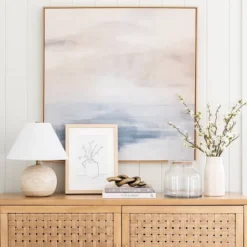 Medium Faux Wood Table Lamp Brown - Threshold™ Designed With Studio McGee -Threshold GUEST dab5ebd5 e414 4d40 92b7 127a22ff88e7