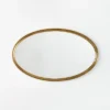 Cast Oval Decorative Wall Mirror Gold - Threshold™ Designed With Studio McGee