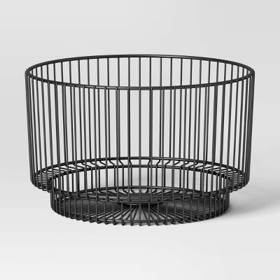 18" X 11" Metal Wire Basket - Threshold™ 4 18" X 11" Metal Wire Basket - Threshold™ - Image 4