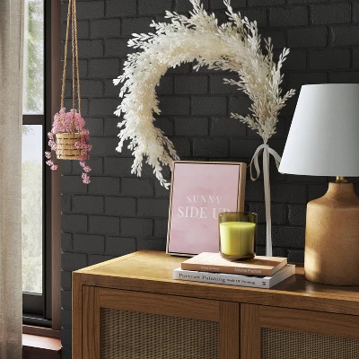 Ring Pampas Grass Wreath - Threshold™ 1 Ring Pampas Grass Wreath - Threshold™