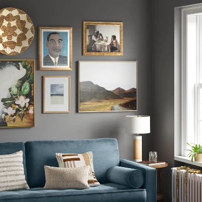 20" X 16" The Thankful Poor By Henry Ossawa Tanner Vintage Framed Wall Cotton Canvas Gold - Threshold™ 1 20" X 16" The Thankful Poor By Henry Ossawa Tanner Vintage Framed Wall Cotton Canvas Gold - Threshold™