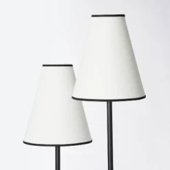 2-Head Floor Lamp With Trimmed Shade Black (Includes LED Light Bulb) - Threshold™ Designed With Studio McGee 6 2-Head Floor Lamp With Trimmed Shade Black (Includes LED Light Bulb) - Threshold™ Designed With Studio McGee -Threshold GUEST f035995d f7b3 4db1 a0dd 1617e77b28a8