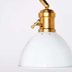 Metal Dome Sconce Wall Light (Includes Energy Efficient Light Bulb) Brass - Threshold™ Designed With Studio McGee 5 Metal Dome Sconce Wall Light (Includes Energy Efficient Light Bulb) Brass - Threshold™ Designed With Studio McGee -Threshold GUEST f1d6b23d 39d9 492e bfdb 96ef5690d505