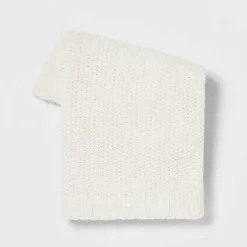 Solid Chenille Knit Throw Blanket - Threshold™ 22 Solid Chenille Knit Throw Blanket - Threshold™ -Threshold GUEST f589fb0f a2a5 4555 a801 95c826409542
