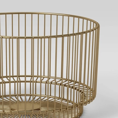 18" X 11" Metal Wire Basket - Threshold™ 2 18" X 11" Metal Wire Basket - Threshold™ - Image 2