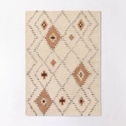 Northridge Hand Tufted Wool Shag Diamond Area Rug - Threshold™ Designed With Studio McGee -Threshold GUEST fbd4f3ae 1d65 478f aea7 b5850bdb2d2f
