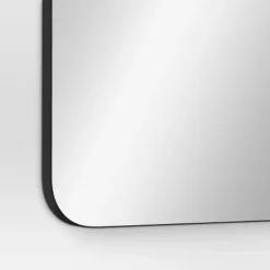 20" X 60" Infinity Full Length Mirror Black - Threshold™ -Threshold GUEST fec649e8 28c6 4967 a91d 411029de7ff7